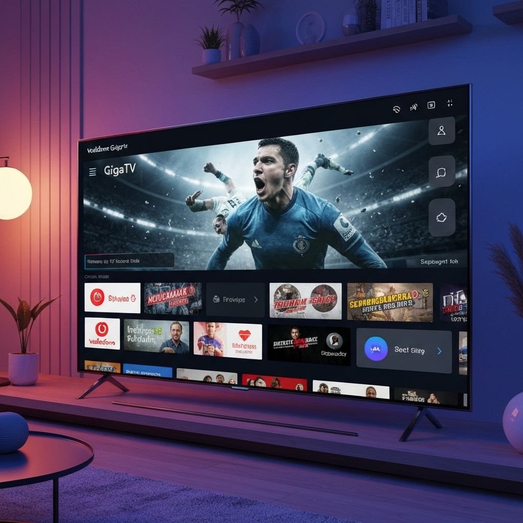 Vodafone GigaTV: Streaming trifft Fernsehen